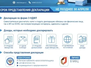 Декларационная кампания-2026 по декларированию доходов физических лиц, полученных в 2025 году